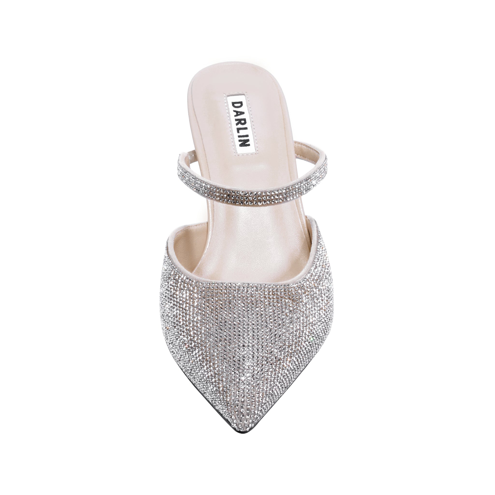 2 INCHES BEIGE LIMITED CRYSTALS