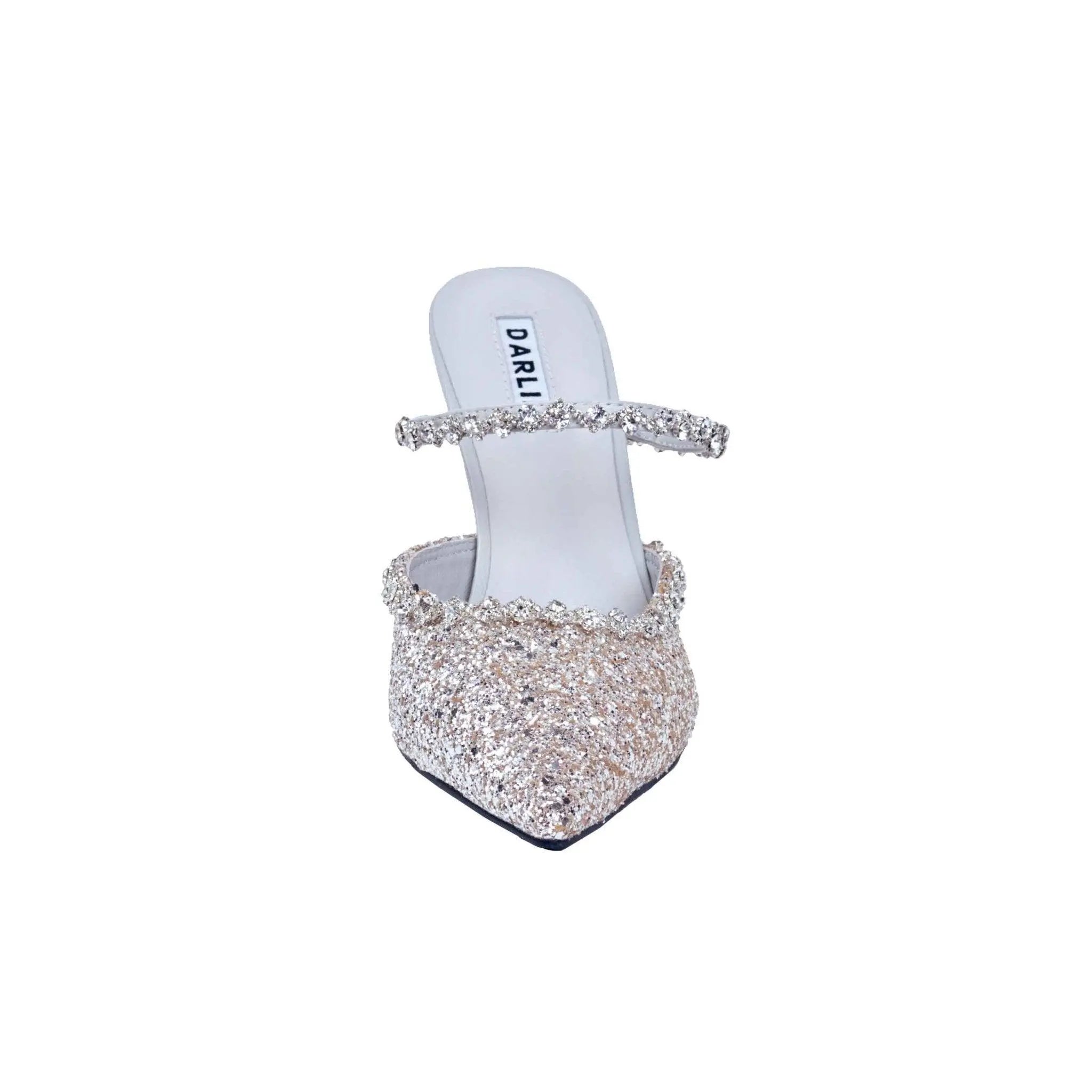 SILVER-BEIGE GREDIENT DARLIN SATIN - DARLIN